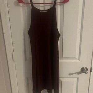 Little Maroon Strappy Dress